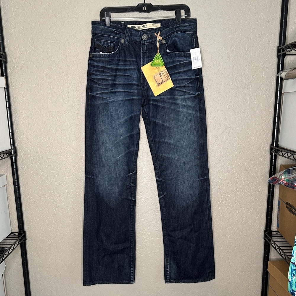 NWTs Big Star Dark Blue Jeans